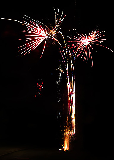 Silvesterfeuerwerk Dortmund, Jan. 2014