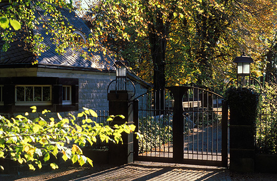 Hagen, Jugendstilvilla Hohenhof von Henry van de Velde (Nov. 1989)